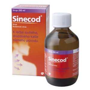 Sinecod 1,5 mg sirup /300 mg 200 ml