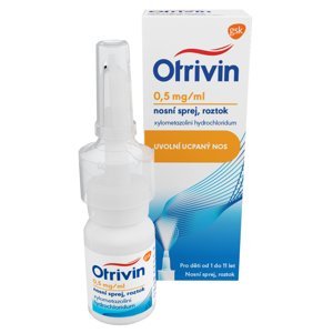 Otrivin pro děti 0,5 mg/ml nosní sprej 10 ml