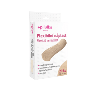 Pilulka Flexibilní náplast 72 x 19 mm 20 ks