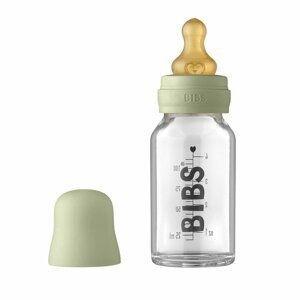 Bibs Baby Bottle skleněná láhev Sage 110ml