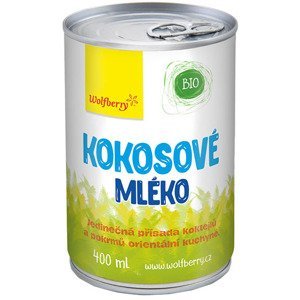 Wolfberry Kokosové mléko BIO 400 ml