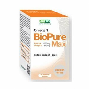 BioPure Max Omega 3, 60 měkkých tobolek
