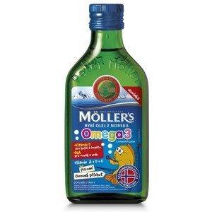 Möllers Omega 3 Ovocná příchuť 250 ml