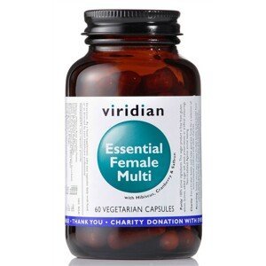 Viridian Multivitamin Essential Woman 60 kapslí