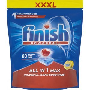 Finish All-in-1 Max Lemon Tablety do myčky 80 ks