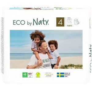 Eco by Naty Natahovací plenkové kalhotky Naty Nature Babycare Maxi 8 - 15 kg 22 ks