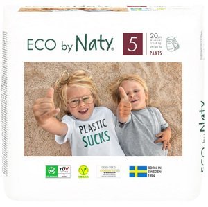 Eco by Naty Natahovací plenkové kalhotky Naty Nature Babycare Junior 12-18 kg, 20 ks