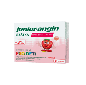 Junior-angin Lízátka pro děti 8 ks