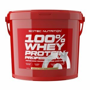 SciTec Nutrition 100% Whey Protein Professional vanilka/lesní plody 5000 g
