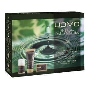 Erboristica UOMO Active Kosmetická sada pro muže 3 ks