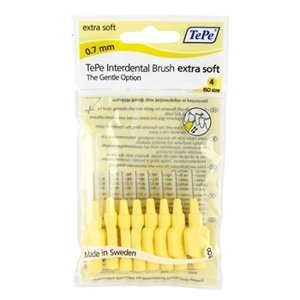 TePe Mezizubní kartáček Extra Soft žlutá 0,7 mm 8 ks