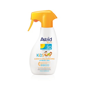 Astrid SUN Dětské mléko na opalování spray SPF30 200 ml