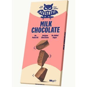 HealthyCO Čokoláda bez cukru mléčná 100 g