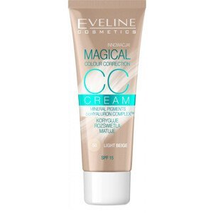 Eveline CC Cream Magical Colour Correction - světlá béžová 30 ml