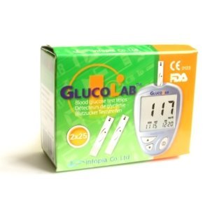 GlucoLab Test.proužky pro glukometr 50 ks