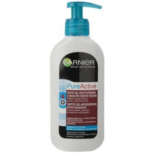 Garnier Pure Active čistící gel proti černým tečkám 250 ml