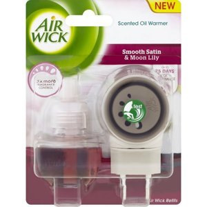 Airwick Elektrický osvěžovač vzduchu s náplní Jemný satén a měsíční lilie 19 ml