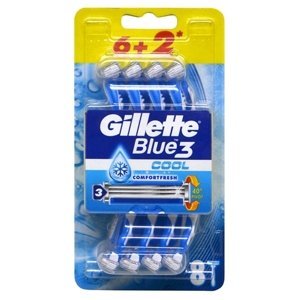 Gillette Blue3 Cool Pánská holítka 8 ks