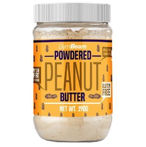 GymBeam Powdered Peanut Butter unflavored - 191 g