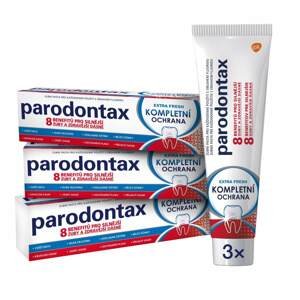Parodontax Kompletní ochrana extra fresh Zubní pasta 3 x 75 ml