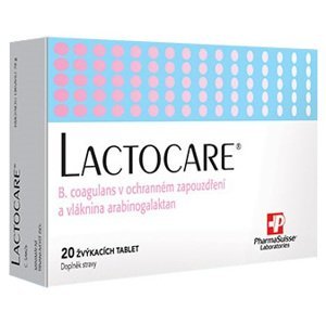 PharmaSuisse LACTOCARE žvýkací tablety 20 ks