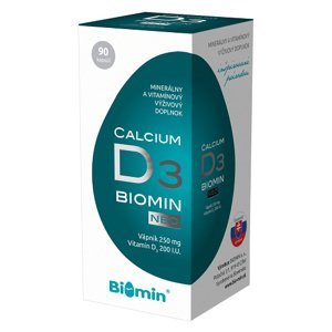 Biomin CALCIUM NEO s vitamín D3 90 tobolek