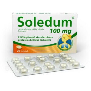 Soledum 100 mg 20 měkkých tobolek
