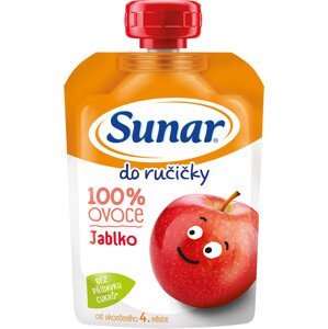 Sunar Do ručičky ovocná kapsička jablko 4m+ 100 g