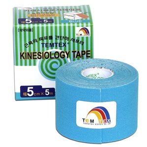 Temtex Kinesiology tape modrá 5 cm x 5 m