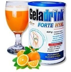 Geladrink FORTE HYAL práškový nápoj pomeranč 420 g