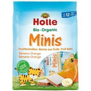 Holle Organické minis banánové s pomerančem 100 g