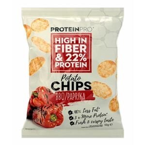 ProteinPRO chipsy BBQ/paprika 50 g
