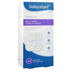 BabyStart Test Mužské plodnosti Fertilcount 2 ks
