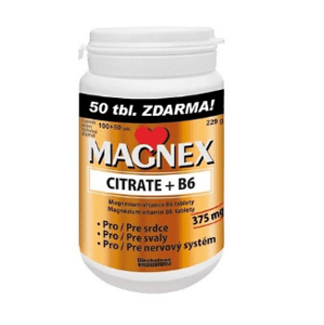 Vitabalans Magnex citrate 375 mg+B6 150 tablet
