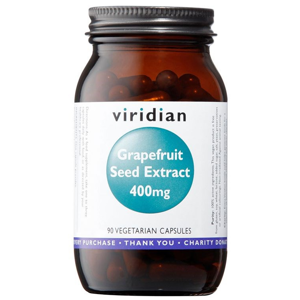 Viridian Grapefruit Seed Extract 400 mg (Extrakt ze semínek grepfruitu) 90 kapslí