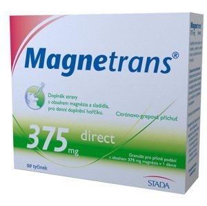 Magnetrans 375 mg tyčinky granulátu 50 ks