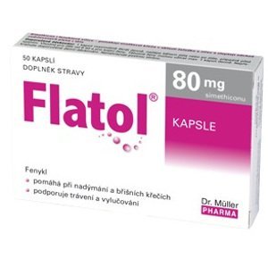 Dr.Muller Flatol 80 mg 50 kapslí