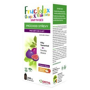 Fructolax ORTIS Sirup pro děti 250 ml