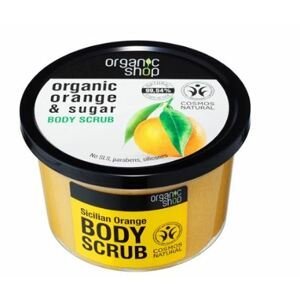 Organic Shop Tonizující tělový peeling Pomeranč a cukr 250 ml