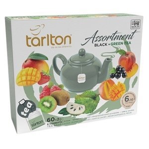 Tarlton Assortment Black & Green Tea sáčky 60 x 2 g