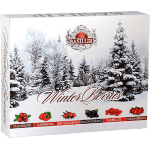 Basilur Winter Berries Assorted přebal 120 g gastro sáčky 60 ks