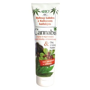 Bione Cosmetics CANNABIS bylinný balzám s kaštanem koňským 300 ml
