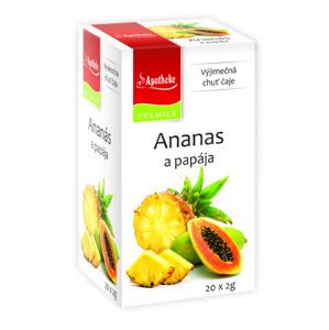 Apotheke Ananas a papája sáčky 20 x 2 g