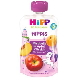 HiPP BIO Hippis 100% ovoce Jablko-Broskev-Mirabelka 100 g