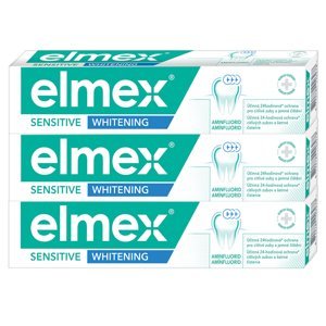 Elmex Sensitive Whitening Zubní pasta 3 x 75 ml