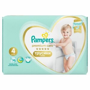 Pampers Premium Care Pants Plenkové kalhotky vel. 4, 9-15 kg, 38 ks