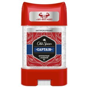 Old Spice Captain antiperspirant Clear gel s tóny santalového dřeva a citrusů 70 ml
