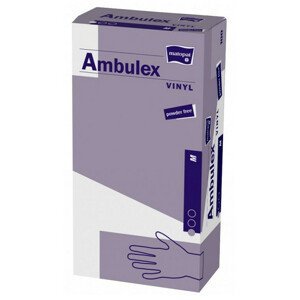 Ambulex Vinyl rukavice vinyl. nepudrované M 100 ks