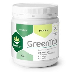 Topnatur Green Trio Chlorella+Spirulina+Zelený ječmen 540 tablet