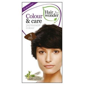 Hairwonder Přírodní dlouhotrvající barva tmavě hnědá 3 100 ml